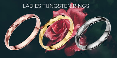 Ladies Tungsten Rings