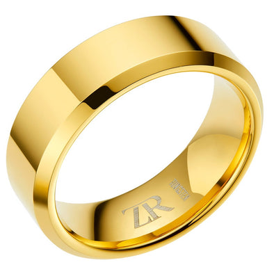 Mens Tungsten Band Ring 8mm