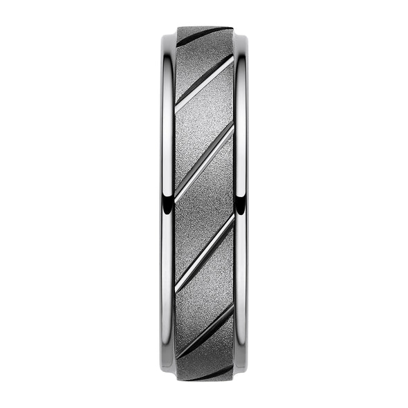 Mens 6mm Tungsten Ring